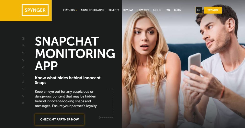 Snapchat monitoring app