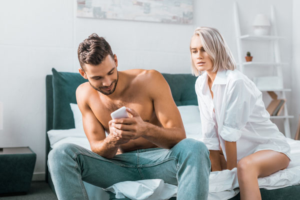 Cheating on the phone