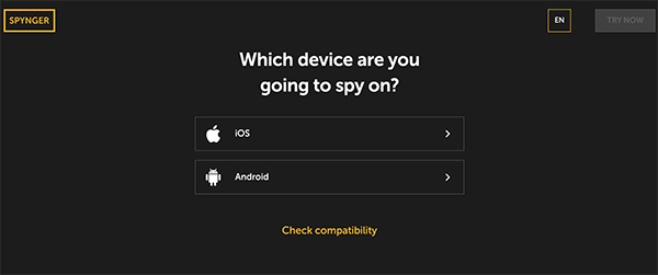 Choose device