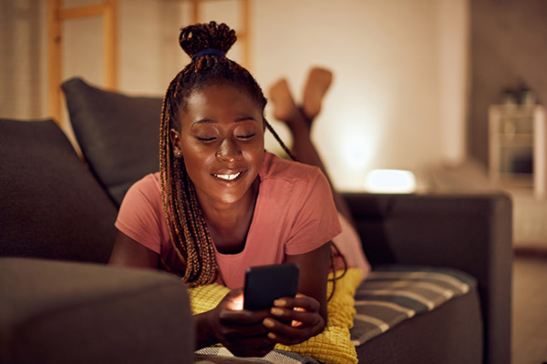 partner's phone activity
