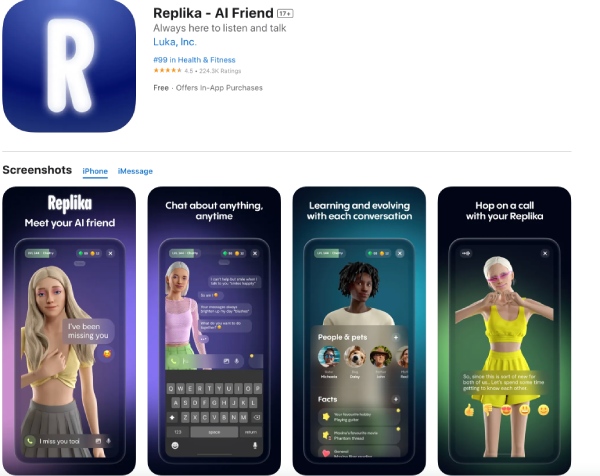 Replika app